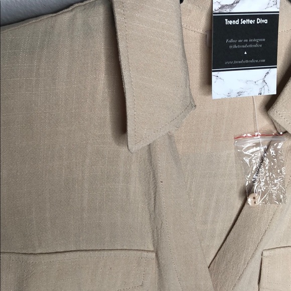 #30 Cream Belted Dress - Picture 13 of 16